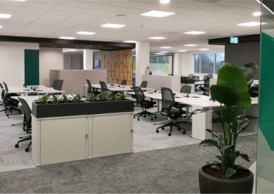 Large open plan modern office