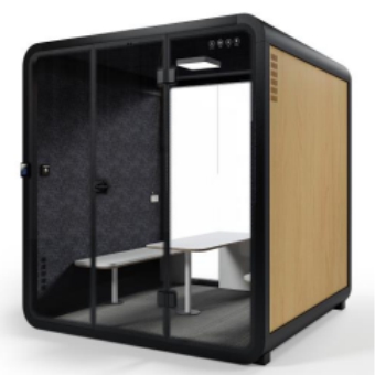 Qubic Ultra 4-6 person meeting booth