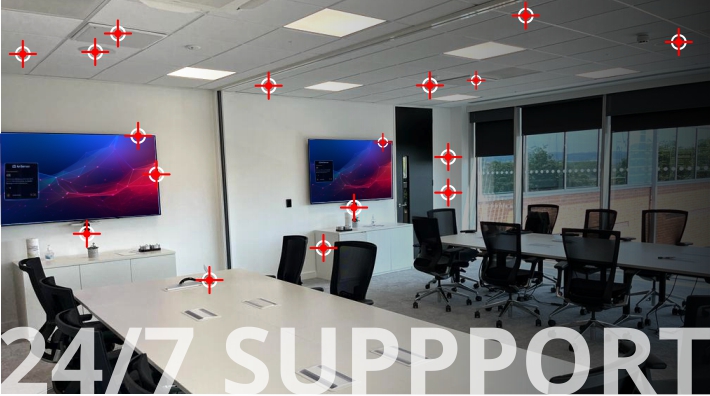 24/7 Remote monitored support and maintenance.