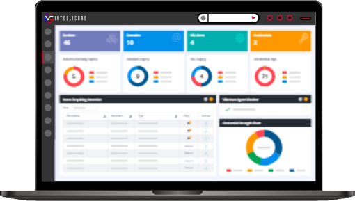 VC Intellicore dashboard