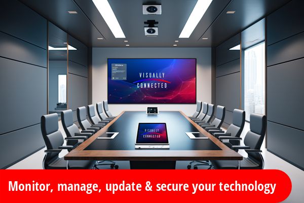 Monitor, manage, update and sewcure your workplace technology with VC Intellicore.