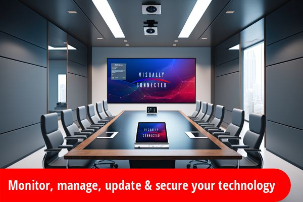 Blog image monitor manage maintain technology Monitor, manage, update and sewcure your workplace technology with VC Intellicore.