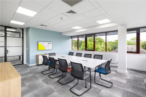 Large meeting room for rent at the Business Cyber Centre.