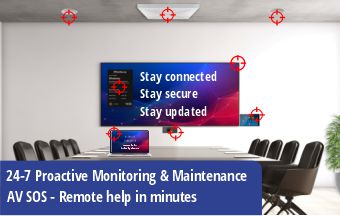 Save time & money with audio-visual monitoring & maintenance